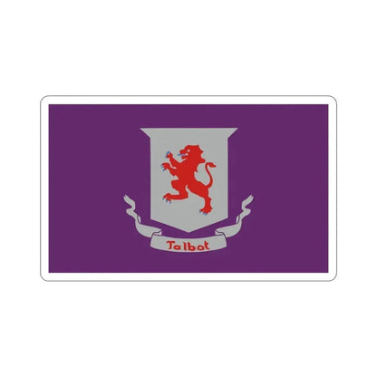 Flag of Talbot County Maryland STICKER Vinyl Die-Cut Decal - The Sticker Space