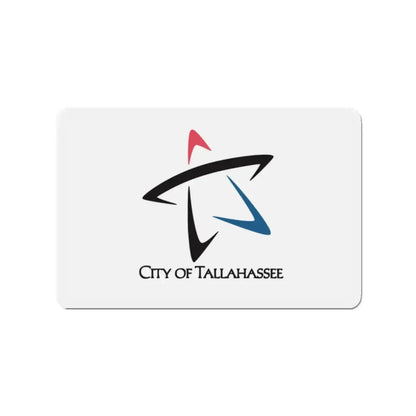 Flag of Tallahassee Florida - Refrigerator Magnet 2 Inch - The Sticker Space