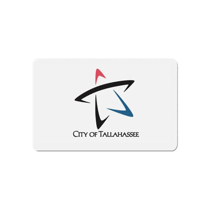 Flag of Tallahassee Florida - Refrigerator Magnet - The Sticker Space