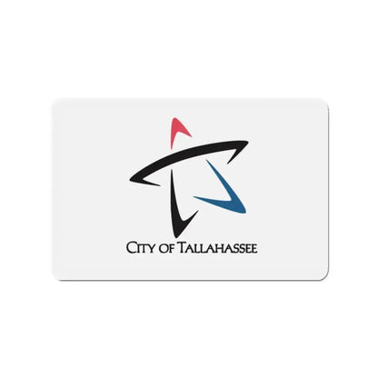 Flag of Tallahassee Florida - Refrigerator Magnet - The Sticker Space