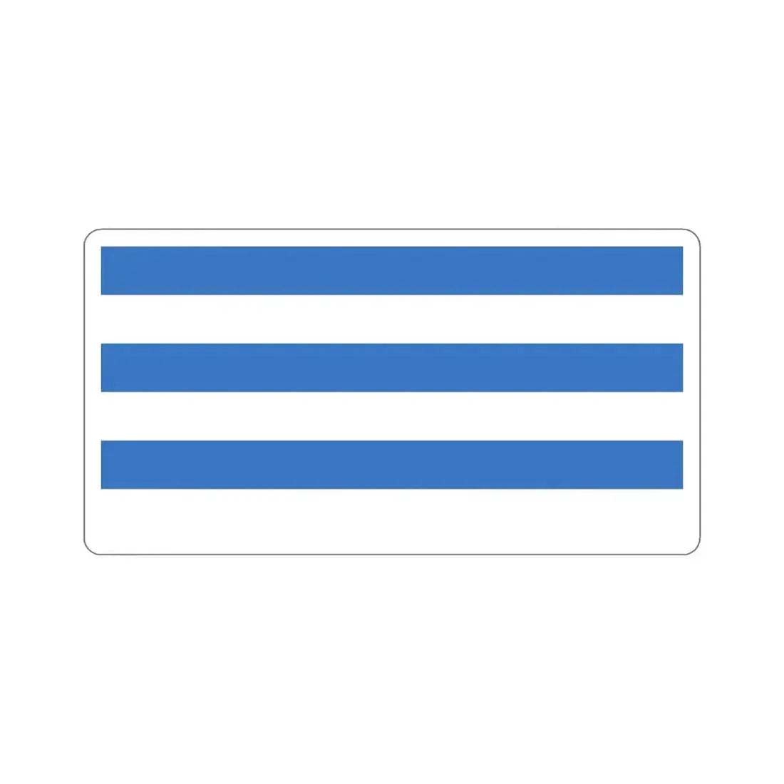 Flag of Tallinn Estonia STICKER Vinyl Die-Cut Decal 3 Inch - The Sticker Space