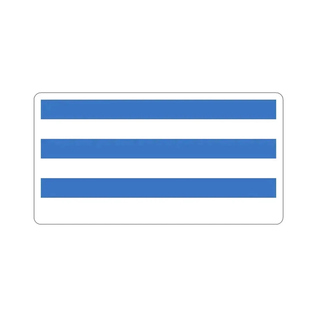 Flag of Tallinn Estonia STICKER Vinyl Die-Cut Decal 4 Inch - The Sticker Space