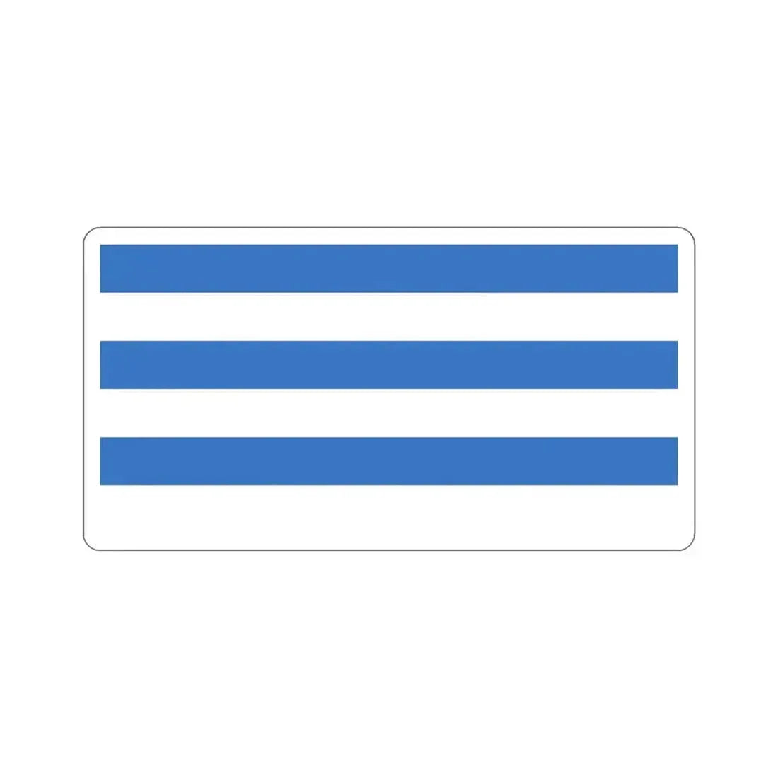 Flag of Tallinn Estonia STICKER Vinyl Die-Cut Decal 5 Inch - The Sticker Space