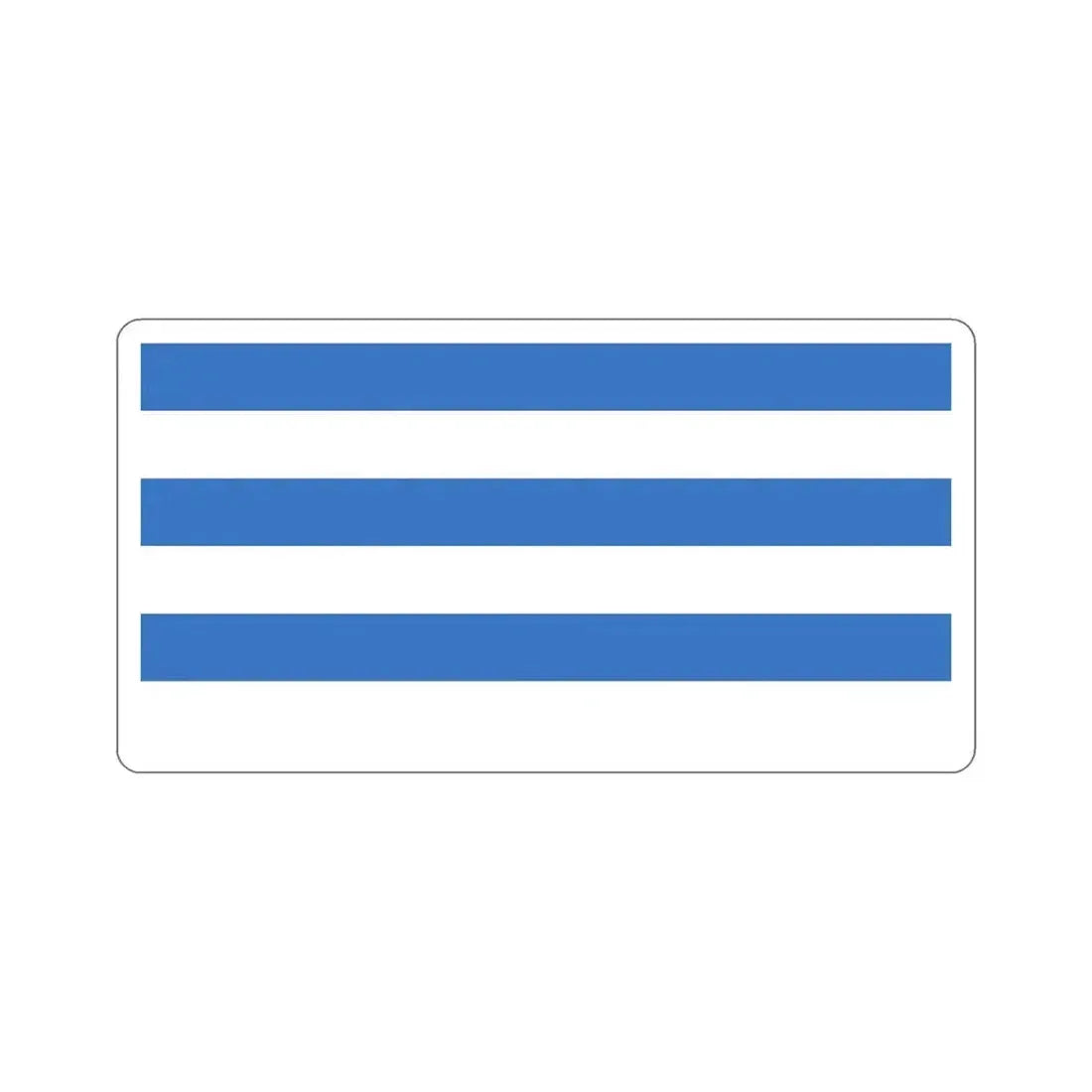 Flag of Tallinn Estonia STICKER Vinyl Die-Cut Decal 6 Inch - The Sticker Space