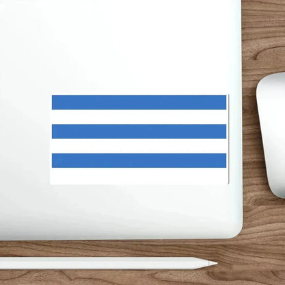 Flag of Tallinn Estonia STICKER Vinyl Die-Cut Decal - The Sticker Space