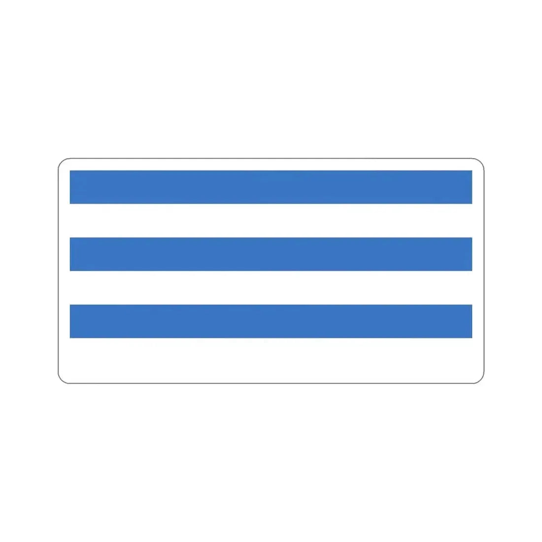 Flag of Tallinn Estonia STICKER Vinyl Die-Cut Decal - The Sticker Space