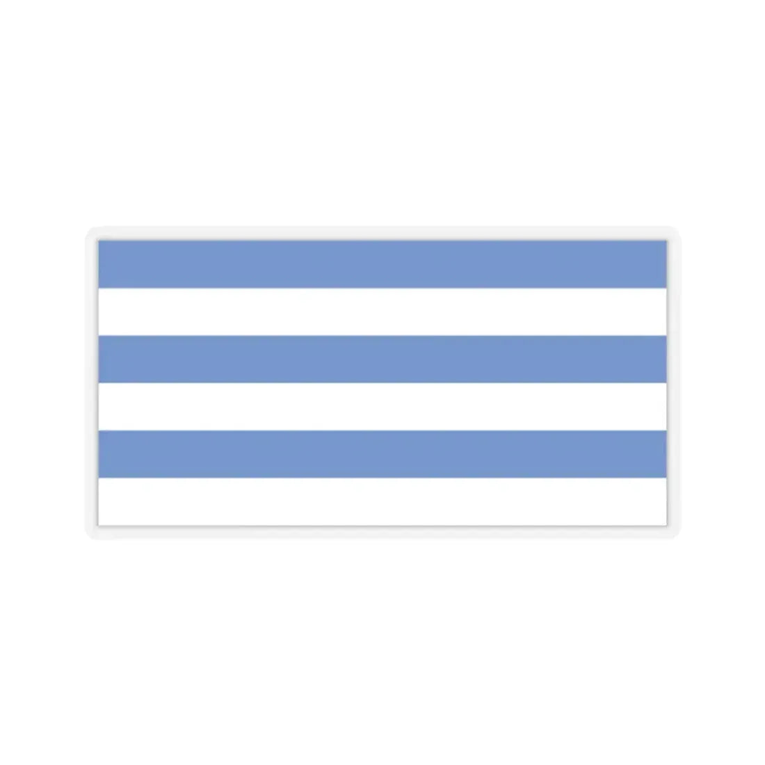 Flag of Tallinn Estonia - STICKER Vinyl Kiss-Cut Decal 2 Inch Transparent - The Sticker Space