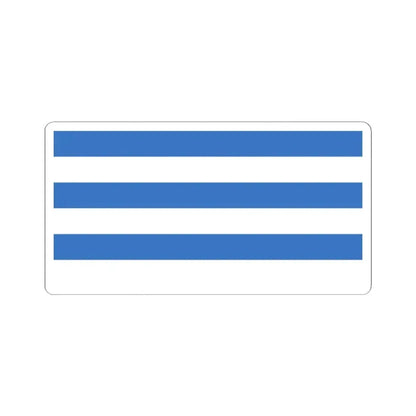 Flag of Tallinn Estonia - STICKER Vinyl Kiss-Cut Decal 2 Inch White - The Sticker Space