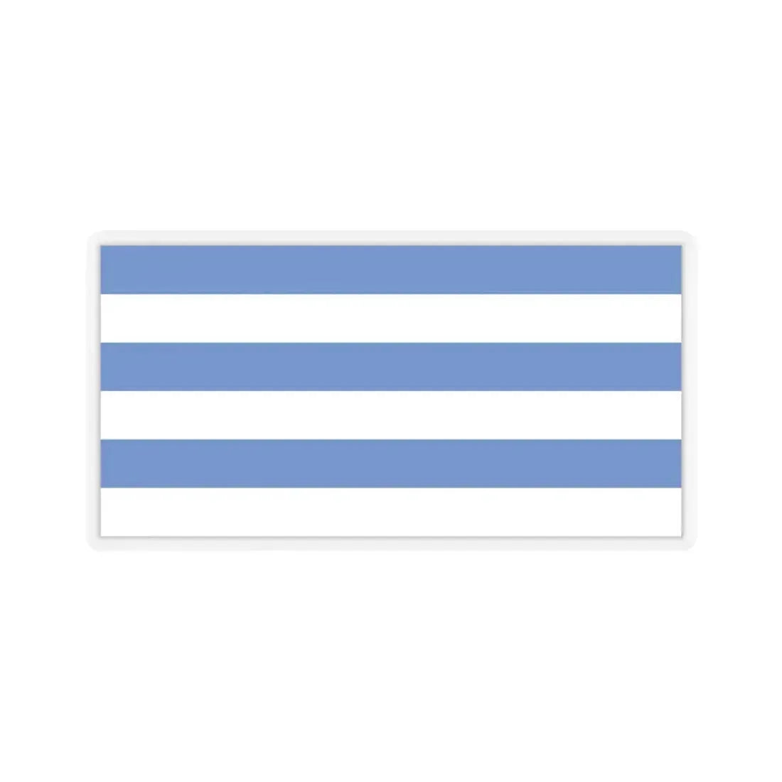 Flag of Tallinn Estonia - STICKER Vinyl Kiss-Cut Decal 3 Inch Transparent - The Sticker Space