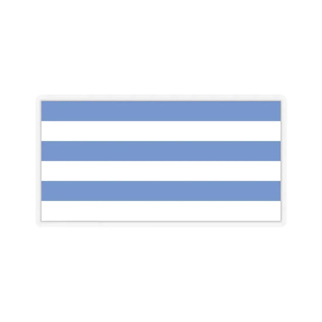 Flag of Tallinn Estonia - STICKER Vinyl Kiss-Cut Decal 4 Inch Transparent - The Sticker Space