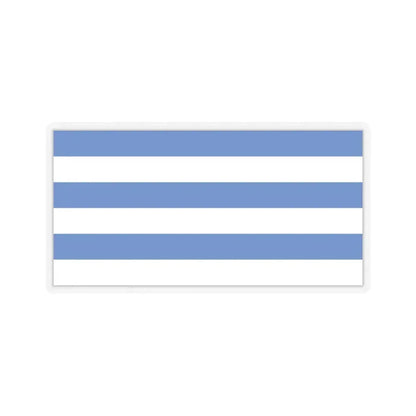 Flag of Tallinn Estonia - STICKER Vinyl Kiss-Cut Decal 4 Inch Transparent - The Sticker Space