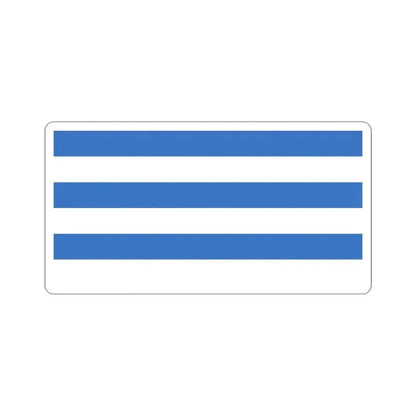 Flag of Tallinn Estonia - STICKER Vinyl Kiss-Cut Decal 6 Inch White - The Sticker Space