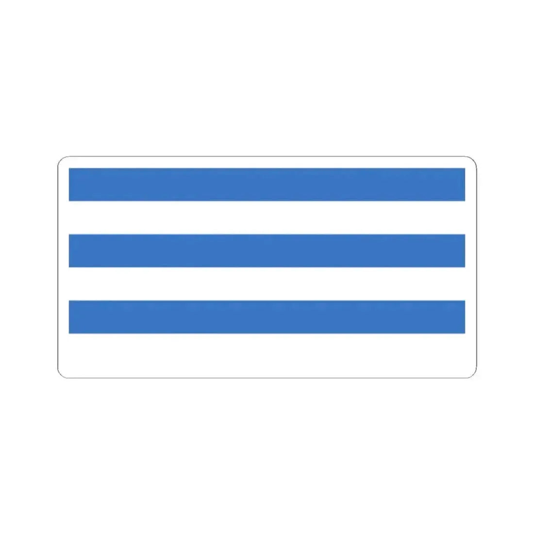 Flag of Tallinn Estonia - STICKER Vinyl Kiss-Cut Decal - The Sticker Space