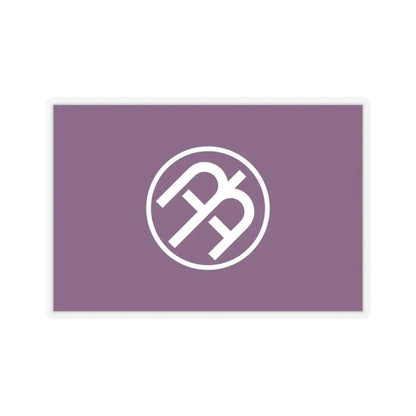 Flag of Tama Tokyo Japan - STICKER Vinyl Kiss-Cut Decal 4 Inch Transparent - The Sticker Space