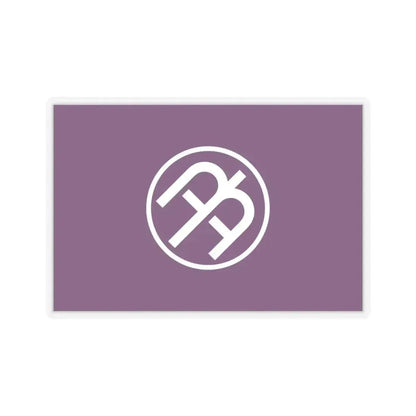 Flag of Tama Tokyo Japan - STICKER Vinyl Kiss-Cut Decal 6 Inch Transparent - The Sticker Space