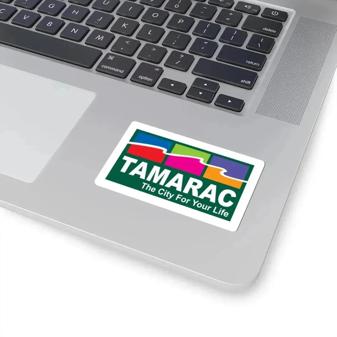 Flag of Tamarac Florida (United States) STICKER Vinyl Kiss-Cut Decal - The Sticker Space