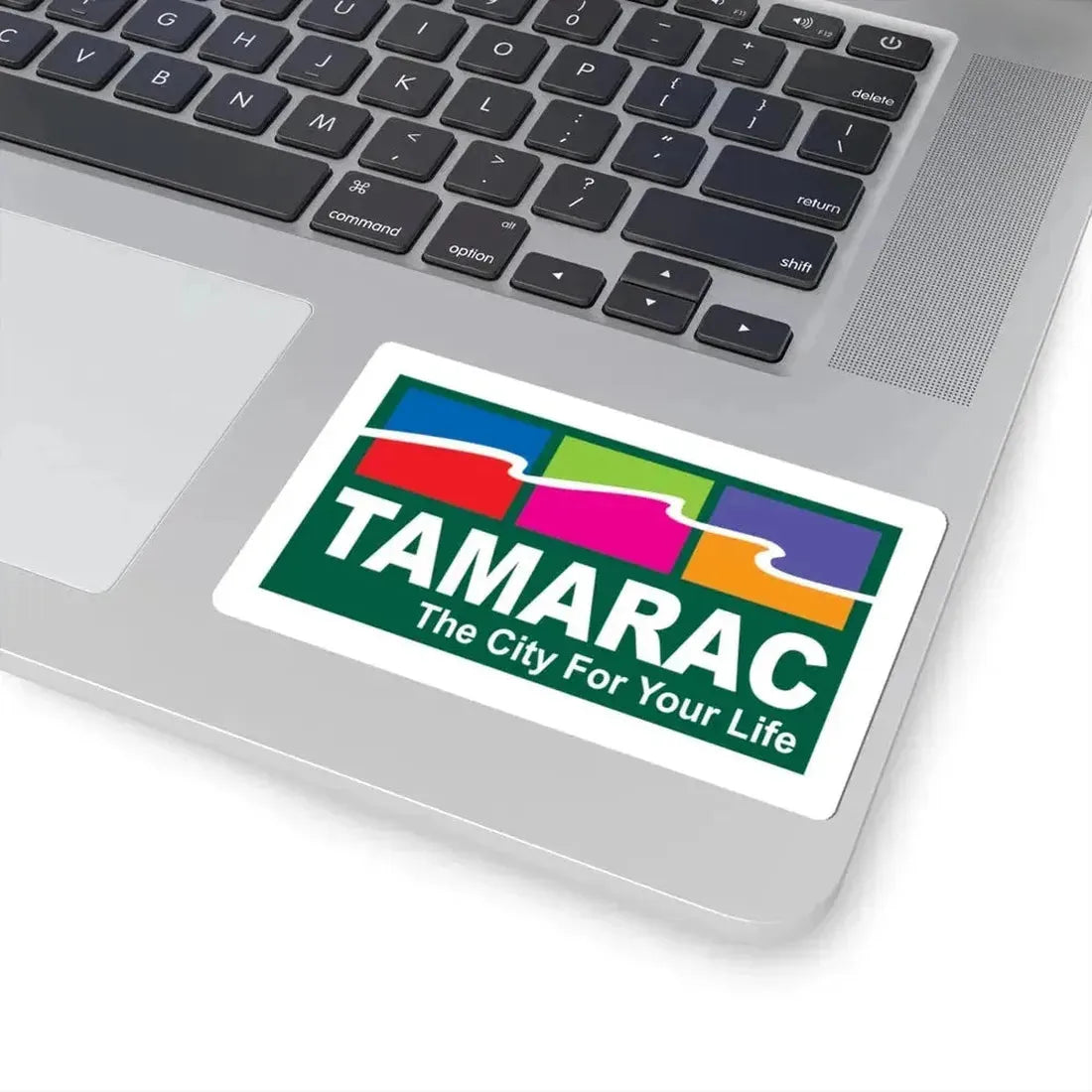 Flag of Tamarac Florida (United States) STICKER Vinyl Kiss-Cut Decal - The Sticker Space