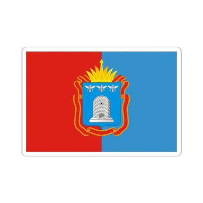 Flag of Tambov Oblast Russia - STICKER Vinyl Kiss-Cut Decal 2 Inch White - The Sticker Space