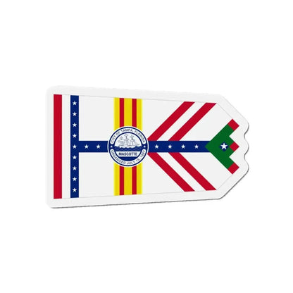 Flag of Tampa Florida - Refrigerator Magnet - The Sticker Space