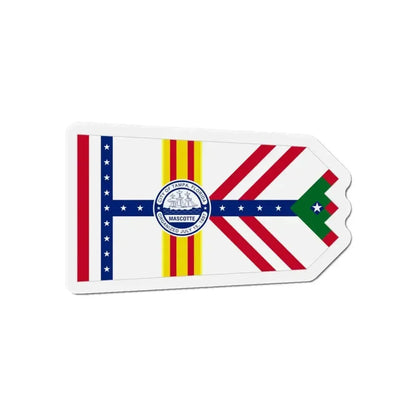 Flag of Tampa Florida - Refrigerator Magnet - The Sticker Space