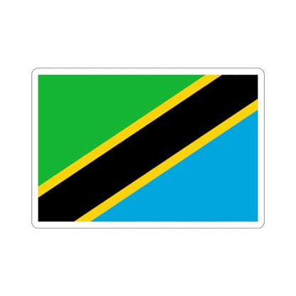 Flag of Tanzania STICKER Vinyl Die-Cut Decal-2 Inch-The Sticker Space