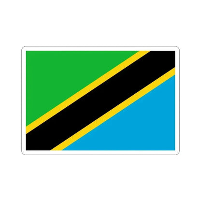 Flag of Tanzania STICKER Vinyl Die-Cut Decal 3 Inch - The Sticker Space