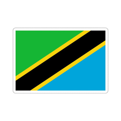 Flag of Tanzania STICKER Vinyl Die-Cut Decal-3 Inch-The Sticker Space