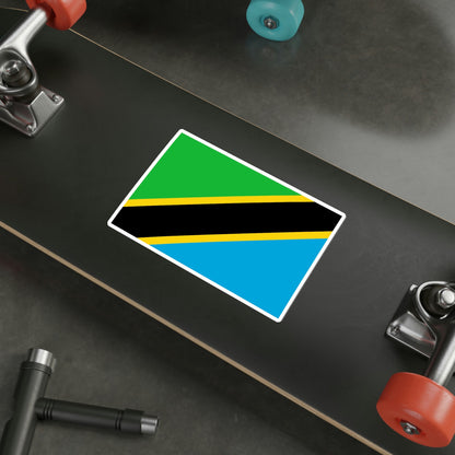 Flag of Tanzania STICKER Vinyl Die-Cut Decal-The Sticker Space