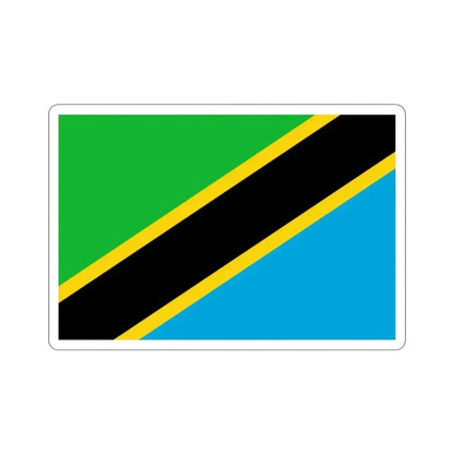 Flag of Tanzania STICKER Vinyl Die-Cut Decal - The Sticker Space