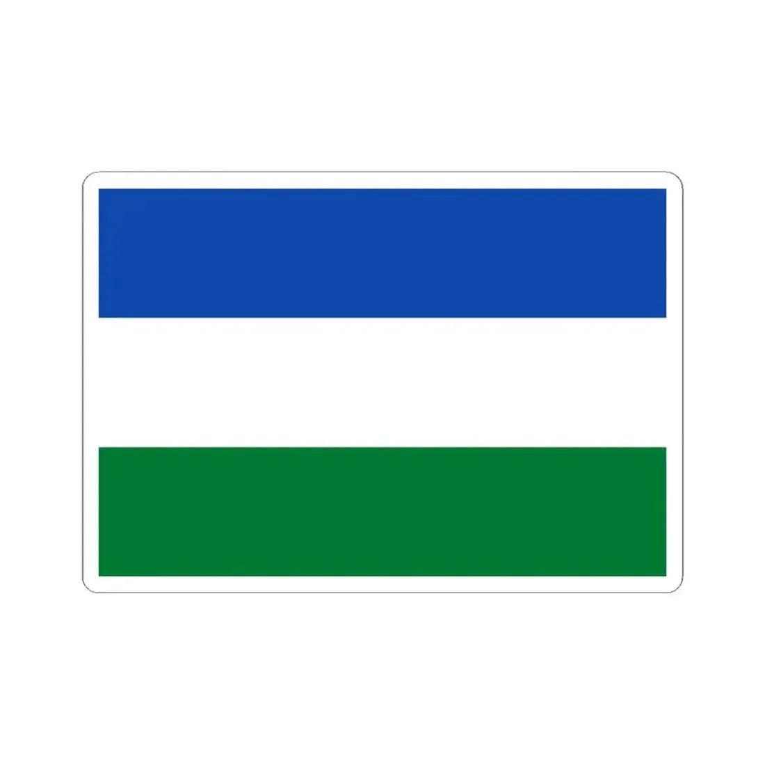 Flag of Taraco Bolivia (Bolivia) STICKER Vinyl Kiss-Cut Decal 3 Inch White - The Sticker Space