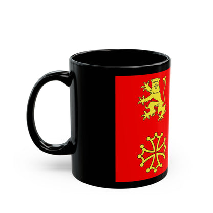 Flag of Tarn et Garonne France - Black Coffee Mug-The Sticker Space