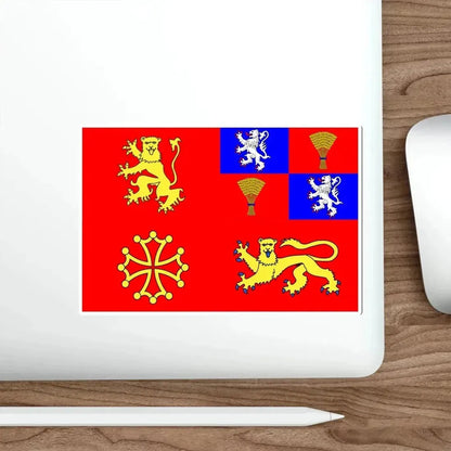 Flag of Tarn et Garonne France STICKER Vinyl Die-Cut Decal - The Sticker Space