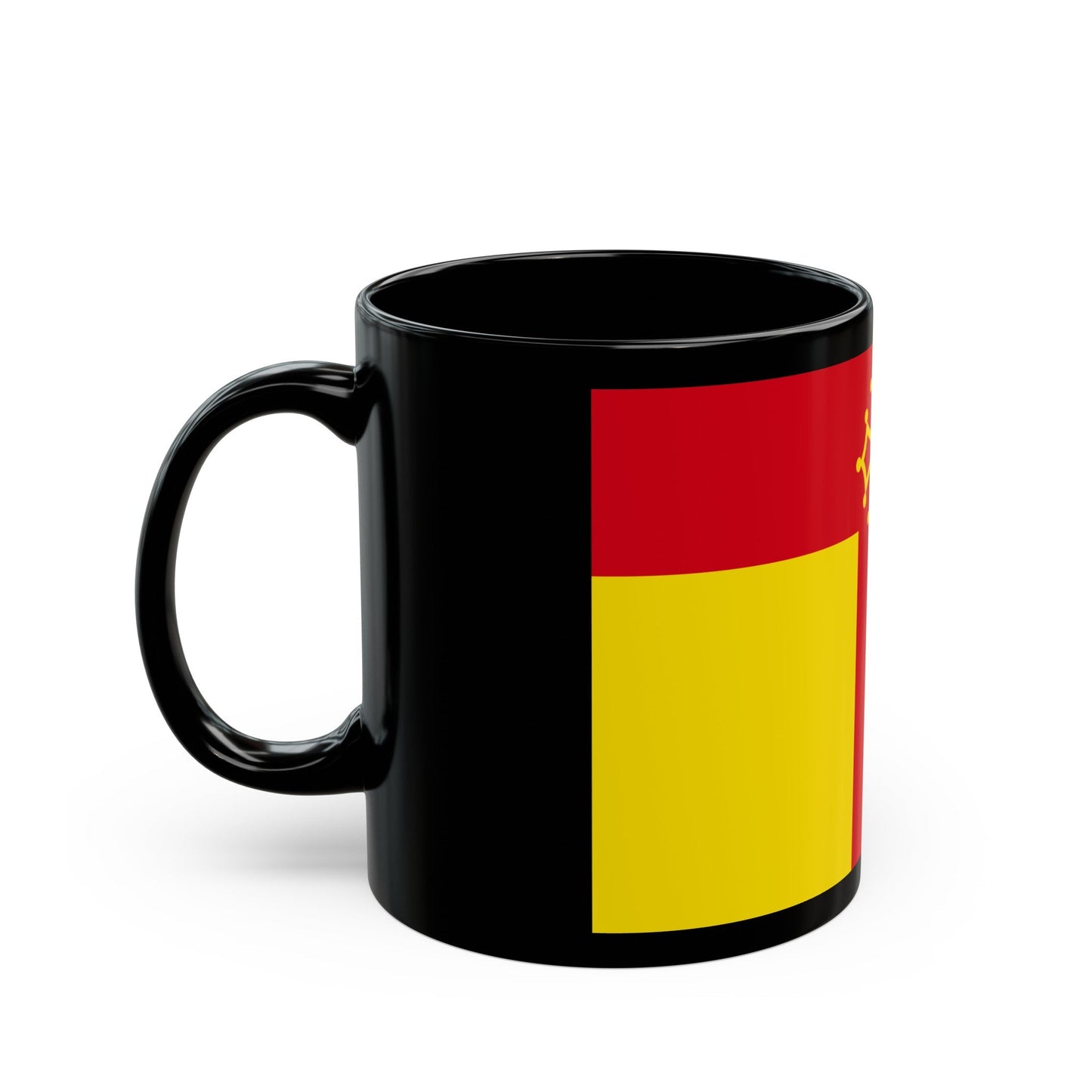 Flag of Tarn France - Black Coffee Mug-The Sticker Space