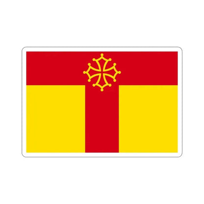 Flag of Tarn France STICKER Vinyl Die-Cut Decal 4 Inch - The Sticker Space