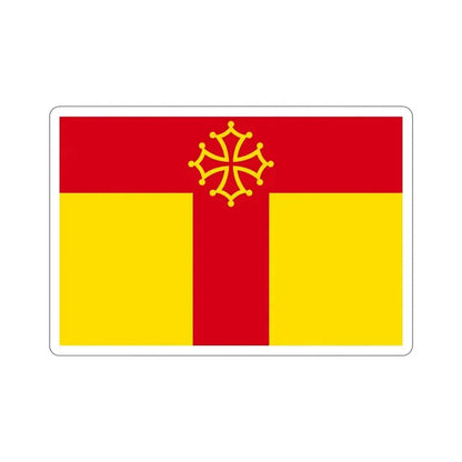 Flag of Tarn France STICKER Vinyl Die-Cut Decal 6 Inch - The Sticker Space