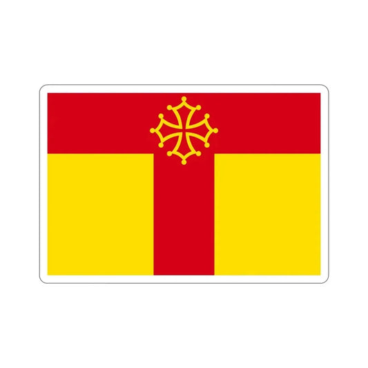 Flag of Tarn France STICKER Vinyl Die-Cut Decal 6 Inch - The Sticker Space