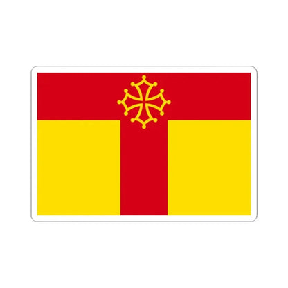 Flag of Tarn France - STICKER Vinyl Kiss-Cut Decal 2 Inch White - The Sticker Space