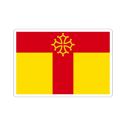 Flag of Tarn France - STICKER Vinyl Kiss-Cut Decal - The Sticker Space