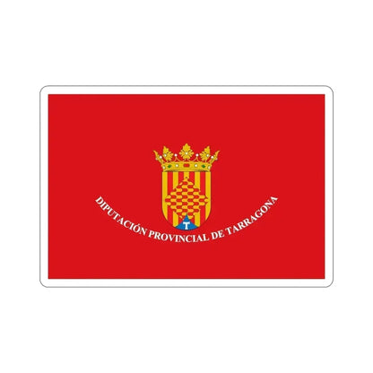 Flag of Tarragona Spain STICKER Vinyl Die-Cut Decal 6 Inch - The Sticker Space