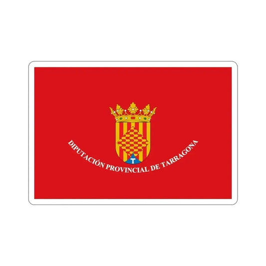 Flag of Tarragona Spain STICKER Vinyl Die-Cut Decal 6 Inch - The Sticker Space