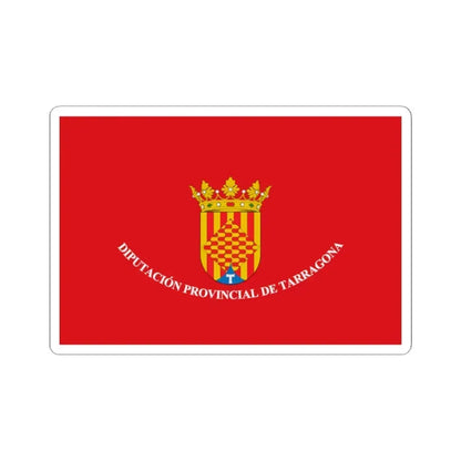 Flag of Tarragona Spain - STICKER Vinyl Kiss-Cut Decal 2 Inch White - The Sticker Space