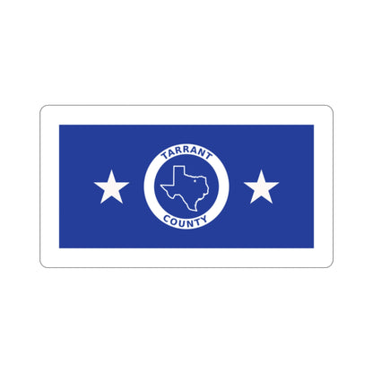 Flag of Tarrant County Texas STICKER Vinyl Die-Cut Decal-2 Inch-The Sticker Space