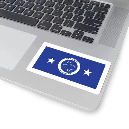 Flag of Tarrant County Texas (United States) STICKER Vinyl Kiss-Cut Decal - The Sticker Space