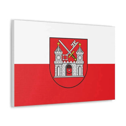 Flag of Tartu Estonia - Canvas Wall Art - The Sticker Space