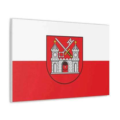 Flag of Tartu Estonia - Canvas Wall Art - The Sticker Space