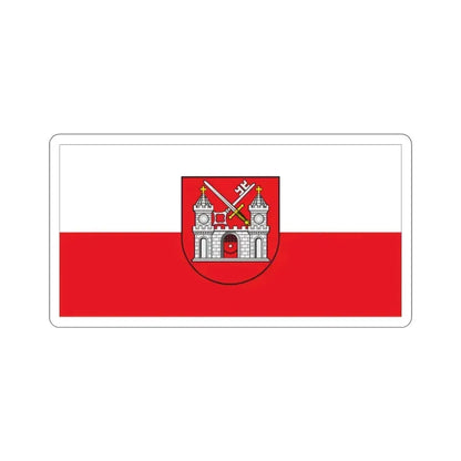 Flag of Tartu Estonia STICKER Vinyl Die-Cut Decal 2 Inch - The Sticker Space