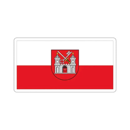 Flag of Tartu Estonia STICKER Vinyl Die-Cut Decal 3 Inch - The Sticker Space