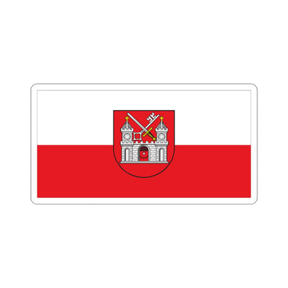 Flag of Tartu Estonia STICKER Vinyl Die-Cut Decal-4 Inch-The Sticker Space