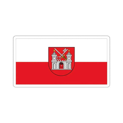 Flag of Tartu Estonia STICKER Vinyl Die-Cut Decal 4 Inch - The Sticker Space
