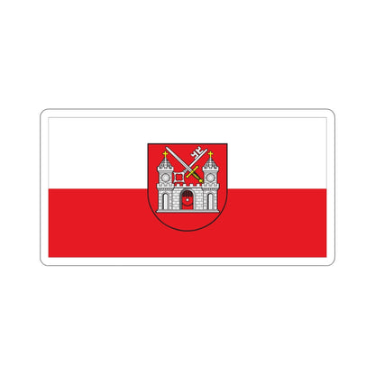 Flag of Tartu Estonia STICKER Vinyl Die-Cut Decal-5 Inch-The Sticker Space